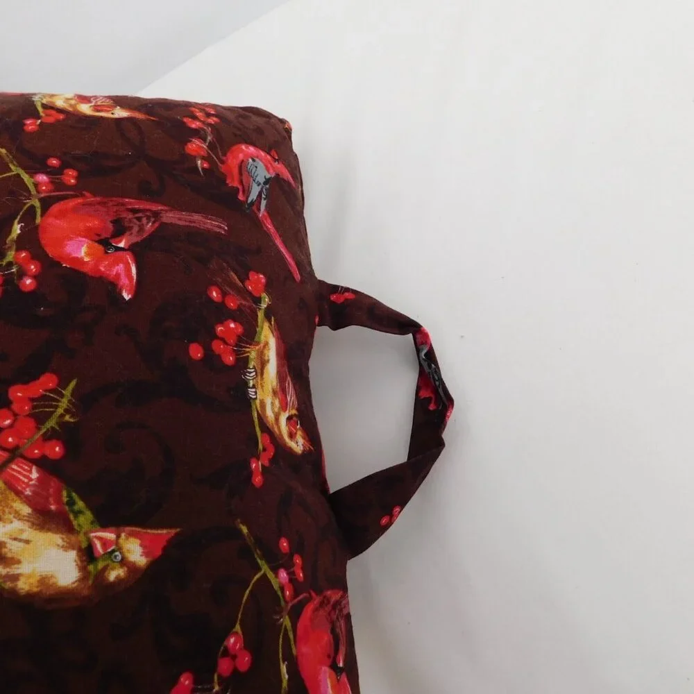 When a Cardinal Appears An Angel is Near Throw Pillow Handmade Pocket 14.5x14.5